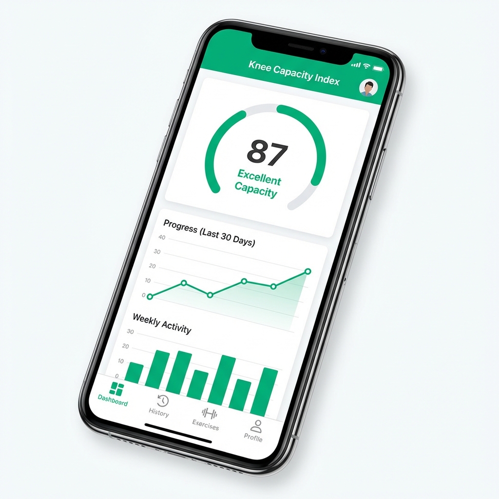 Knee Capacity app preview